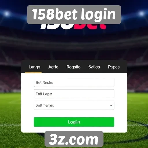 Acessibilidade do site 158bet login para novos usuários