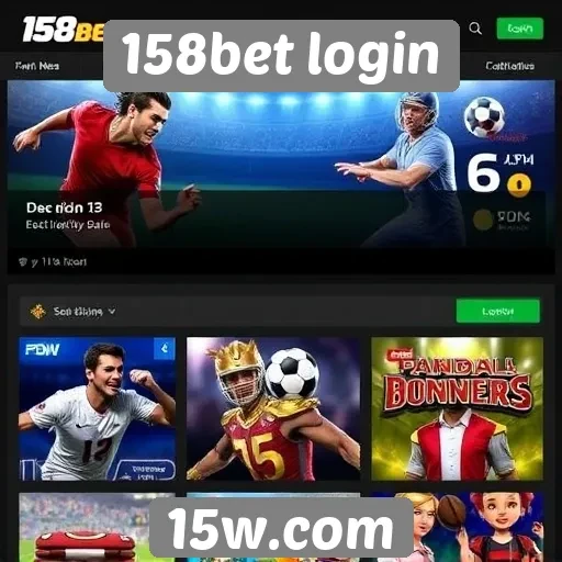 Jogos populares disponíveis na plataforma 158bet login
